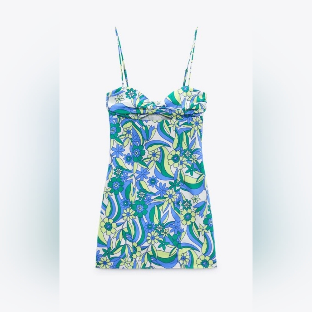 Short Print Dress